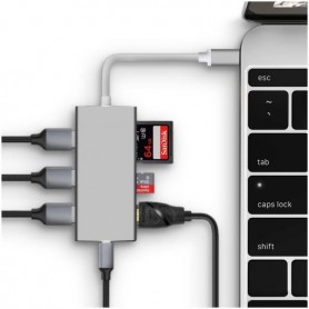 HUB 7IN1 TYPE C MULTIPORT (NLX-TC-7HUBML)