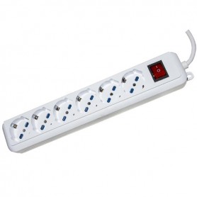 MULTIPRESA 6 PRESE ITA/SCHUKO (NXMPW6)