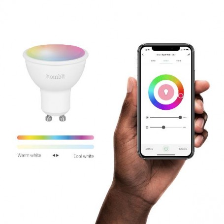 HOMBLI SMART SPOT GU10 1+1 CCT/RGB (248957)