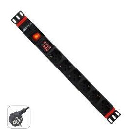 MULTIPRESA 1U 6 PRESE SCHUKO (WPN-PDU-G03-06)