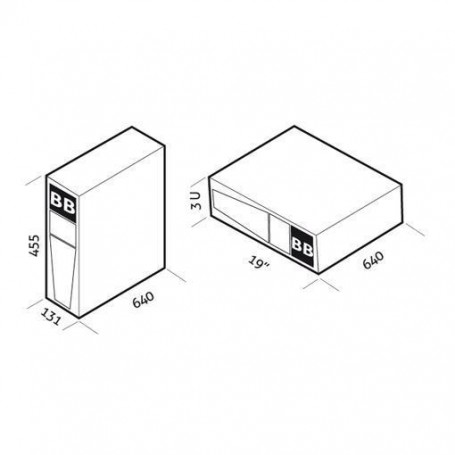 BATTERY BOX RACK COMPLETO X SDU4000 (KSDU096PM100NPA)