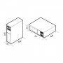 BATTERY BOX RACK COMPLETO X SDU4000 (KSDU096PM100NPA)