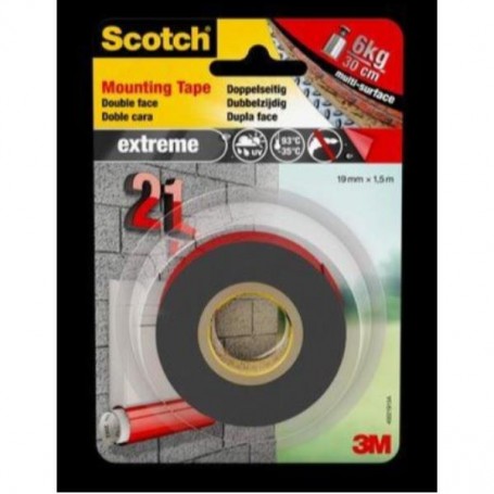 SCOTCH 40021950B BIADESIVO EF (29078)