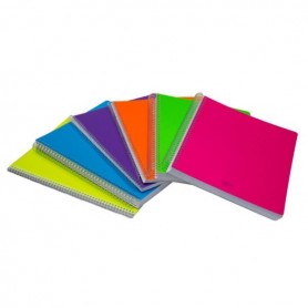 CF6 QUADERNO SPIRALE A5 1R 70F FLUO (976-1)