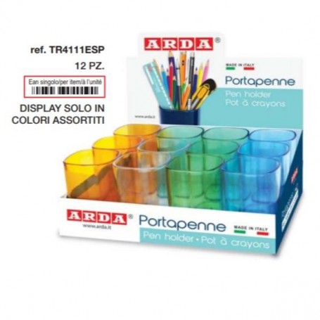 CF12 PORTAPENNE CLASSIC ASS TRASP (TR4111AS)