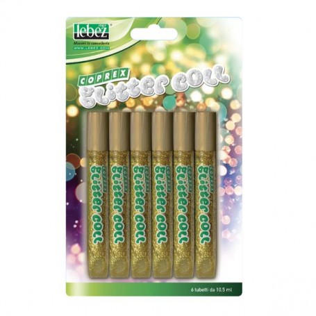 CF6 GLITTER COLL 10,5 ML BLIS.ORO (5131-O)