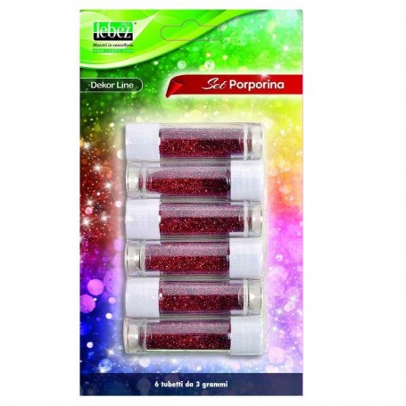 CF6 PORPORINA 3 GRAMMI BLIST.ROSSO (5134-R)
