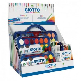 ESPO. 25 PZ GIOTTO CERA +ACQUERELLI (F983400)