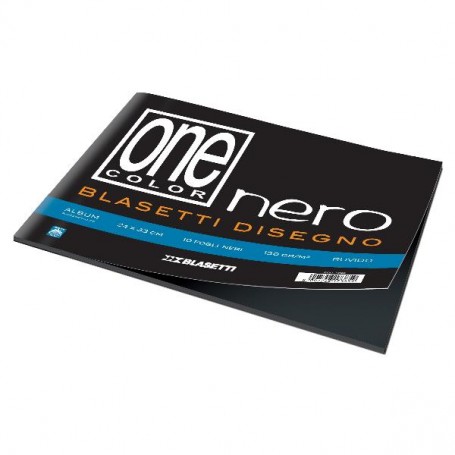 CF10 ALBUM FOGLI NERI 24X33 130G (7385B)