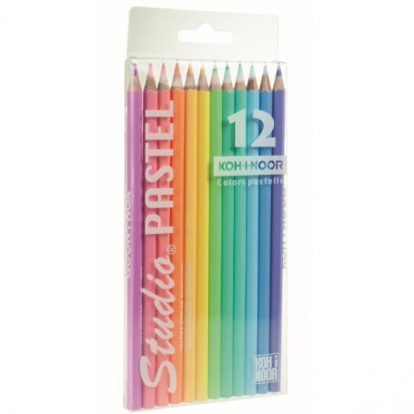 CF12 MATITE COLORATE PASTEL ASS (DH3712)