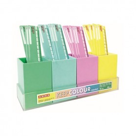 CONF  48 RIGHELLI IN BARATTOLO 16CM (KCP17DESP)
