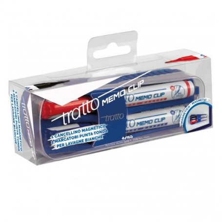 SET 2PZ TRATTO MEMOCLIP +CANCELLINO (851600)