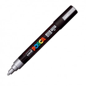CF6 POSCA MEDIO ARGENTO (MPC5MARG)