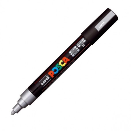 CF6 POSCA MEDIO ARGENTO (MPC5MARG)