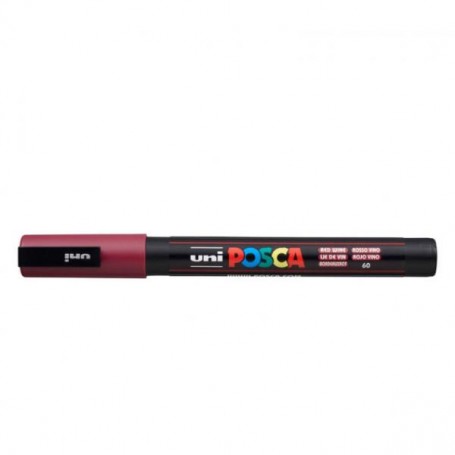 CF6 POSCA MEDIO ROSSO VINO (MPC5MRV)