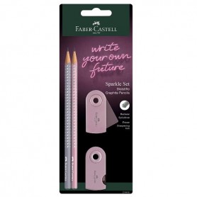 CF 2 MATITE1GOMMA 1TEMP ROSE -GREY (218480)