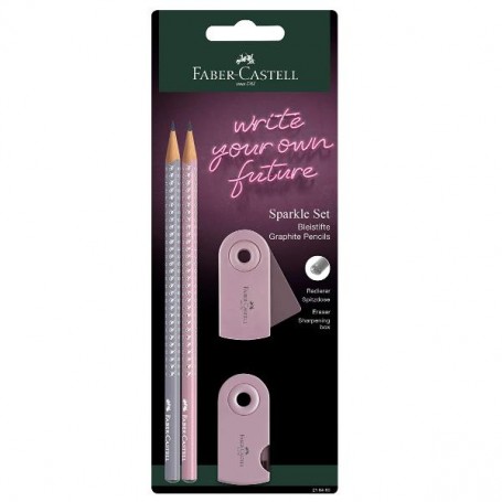 CF 2 MATITE1GOMMA 1TEMP ROSE -GREY (218480)