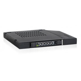 Icy Dock MB411SPO-1B pannello drive bay Gabbia HDD Nero (MB411SPO-1B)