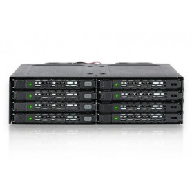 Icy Dock MB998IP-B pannello drive bay Nero (MB998IP-B)