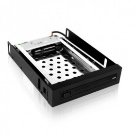 ICY BOX IB-2216StS 8,89 cm (3.5") Pannello incassato Nero (20906)