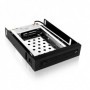 ICY BOX IB-2216StS 8,89 cm (3.5") Pannello incassato Nero (20906)