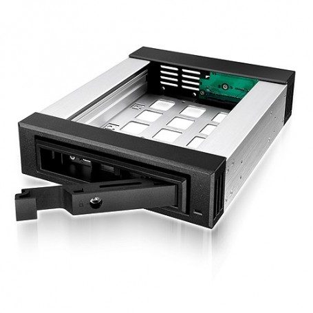 ICY BOX IB-129SSK-B 13,3 cm (5.25") Pannello incassato Nero (20048)