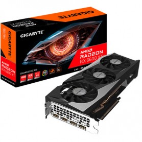 GIGABYTE Radeon RX 6600 XT Gaming OC 8G - 8 GB GDDR6, 2x HDMI, 2x DP (GV-R66XTGAMING OC-8GD_PROMO)
