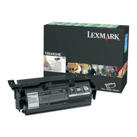 Lexmark T654X04E cartuccia toner 1 pz Originale Nero (T654X04E)