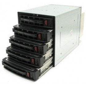 Supermicro CSE-M35TQ SATA Mobile Rack, Black Nero (CSE-M35TQB)