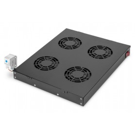 Digitus Cooling Unit for 19" Installation Pannello vuoto ventilato (DN-19 FAN-4-HO-SW)