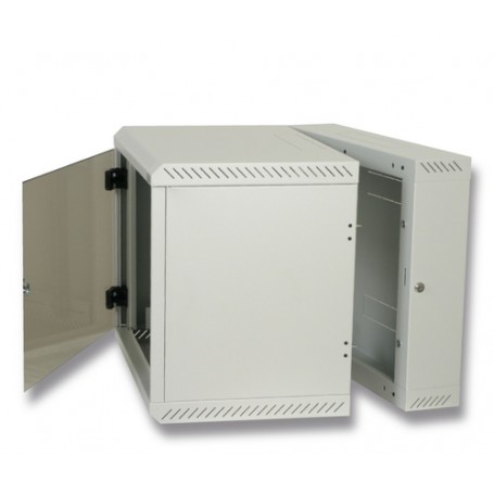 Triton 19" Rack Wall-mount 9U/250 glass door Da parete Grigio (RBA-09-AD2-CAX-A1)