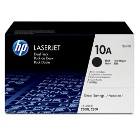 HP Q2610D cartuccia toner 2 pz Originale Nero (Q2610D)