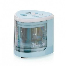 Peach PO102 Temperamatite elettrico Blu, Bianco (511117)
