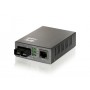 LevelOne FVT-0104TXFC convertitore multimediale di rete 100 Mbit/s Modalità singola Nero (FVT-0104TXFC)