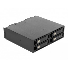 DeLOCK 47235 pannello drive bay 13,3 cm (5.25") Vassoio per unità di memorizzazione Nero (47235)