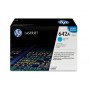 HP 642A Cyan Original LaserJet Toner Cartridge with Smart Printing Technology cartuccia toner 1 pz Originale Ciano (CB401A)
