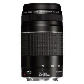 Canon EF 75-300mm f/4.0-5.6 III SLR Teleobiettivo Nero (6473A015)