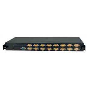 Lindy 39531 switch per keyboard-video-mouse (kvm) Nero (39531)