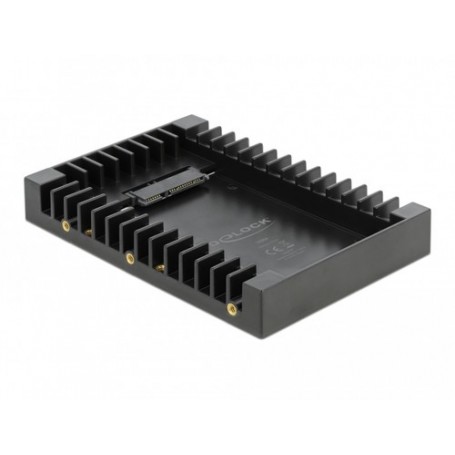 DeLOCK Installation Frame for 2.5″ SATA drive 8,89 cm (3.5") Vassoio per unità di memorizzazione Nero (18364)