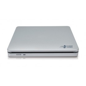 Hitachi-LG Slim Portable DVD-Writer lettore di disco ottico DVD±RW Argento (GP70NS50.AHLE10B)