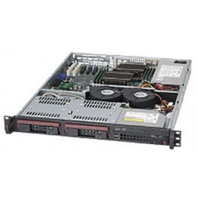Supermicro 811TQ-350B Supporto Nero 350 W (CSE-811TQ-350B)