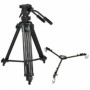 Walimex 15882 treppiede 3 gamba/gambe Nero (15882)