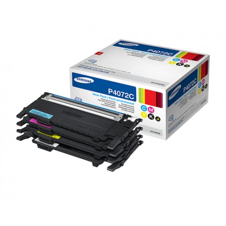 Samsung CLT-P4072C cartuccia toner 4 pz Originale Nero, Ciano, Magenta, Giallo (CLT-P4072C)