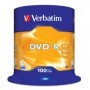Verbatim DVD-R Matt Silver 4,7 GB 100 pz (43549)