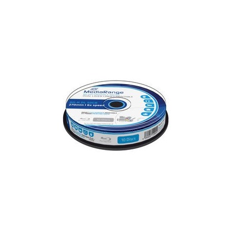 MediaRange MR509 disco vergine Blu-Ray BD-R 50 GB 10 pz (MR509)