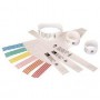 Zebra Z-Band Direct Kit Bianco (10006997K)