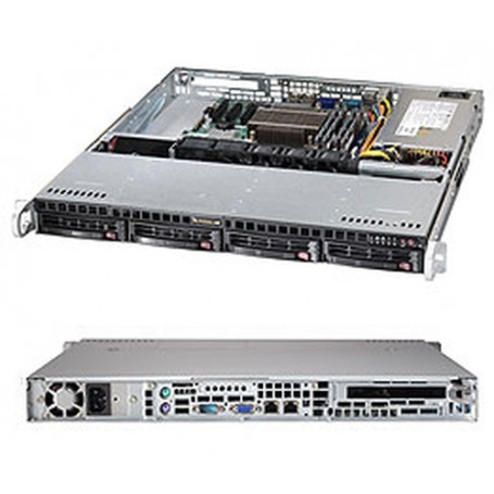 Supermicro 813MT-350CB Supporto Nero 350 W (CSE-813MT-350CB)