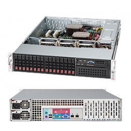 Supermicro SuperChassis 213A-R740LPB Supporto Nero 740 W (CSE-213A-R740LPB)