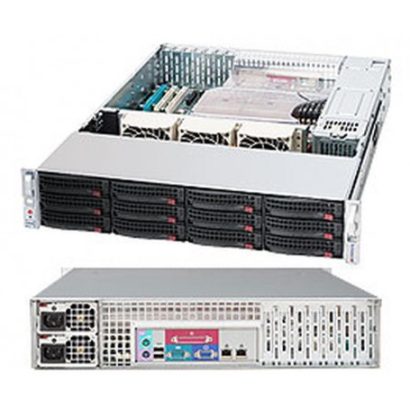 Supermicro SuperChassis 826E16-R500LPB Supporto Nero 500 W (CSE-826E16-R500LPB)