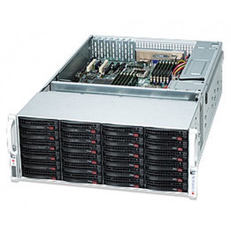 Supermicro CSE-847E16-R1K28LPB computer case Supporto Nero 1280 W (CSE-847E16-R1K28LPB)